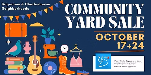 Community Yard Sales - October 17 & 24