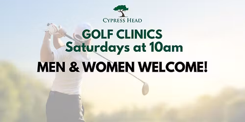 Golf Clinics at Cypress Head