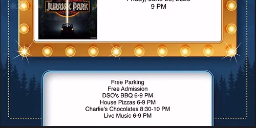 Movies Under the Stars : JURASSIC PARK \ud83e\udd96