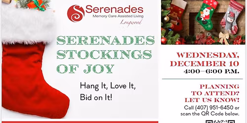 \u201cStockings of Joy" event at Serenades at Longwood