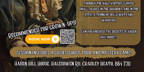 The Father of Faces (For Grown Ups) @ Haden Hill House