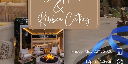 Open House & Ribbon Cutting - Louvered Outdoor