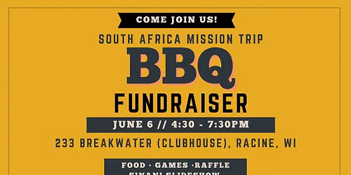 South Africa Mission Trip Fundraiser