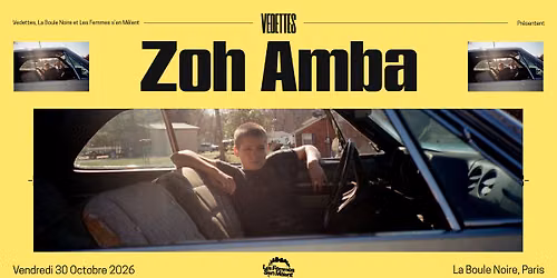 ZOH AMBA (Les Femmes s'en M\u00ealent) | La Boule Noire, Paris