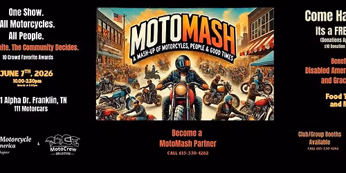 MotoMash: A Mash-Up of Motorcycles, People and Good Times