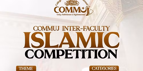 COMMUJ INTER-FACULTY ISLAMIC COMPETITION 