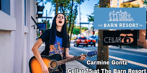 Carmine live at Cellar 75 at The Barn Resort 