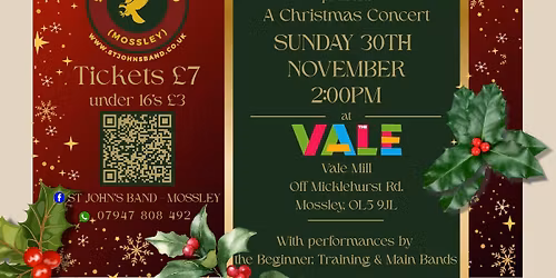 Christmas Concert at the Vale