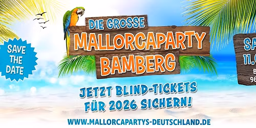 Mallorcaparty Bamberg 2026