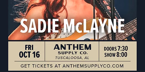 Sadie McLayne Onstage at Anthem