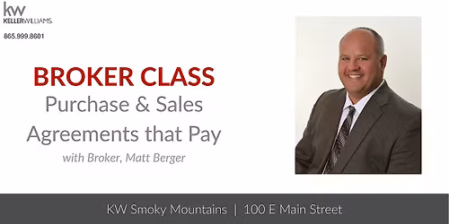 Purchase & Sales Agreements that Pay w\/ Matt Berger