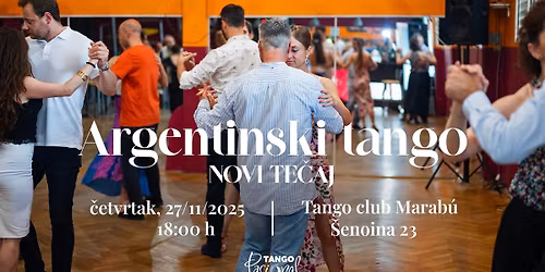 \u00a1Po\u010detni te\u010daj argentinskog tanga! \ud83c\udf80