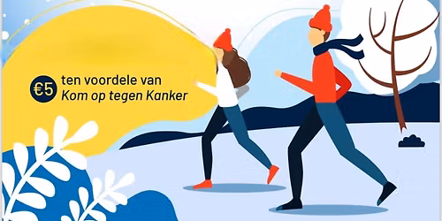 DE WARMSTE KILOMETER - Een vrije natuurloop en\/of (honden)wandeling t.v.v. Kom op tegen kanker