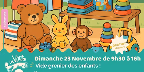 Le vide grenier des enfant \u00e0 La Vo\u00fbte !