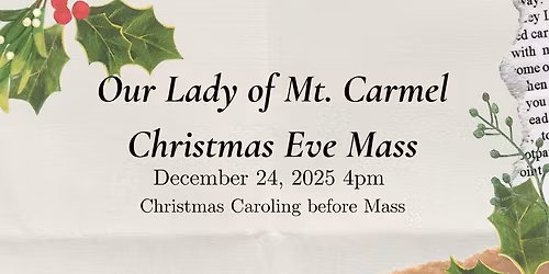 Christmas Eve Mass of Anticipation