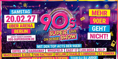 90s Super Show Berlin 2027
