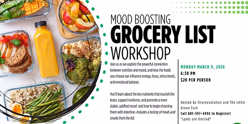 Mood Boosting Grocery List