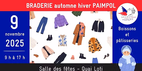 Braderie du Secours populaire \u00e0 Paimpol