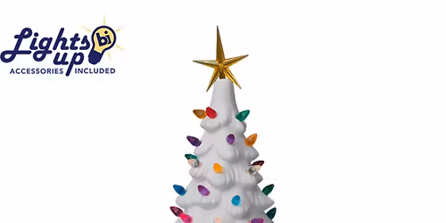 Bonfire Christmas in July ceramic paint & sip