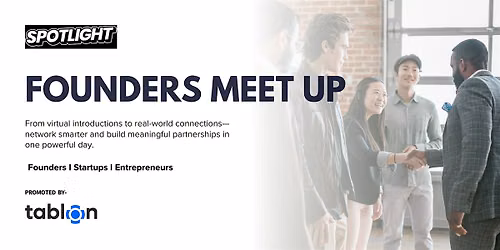 Founders Meet-Up | B2B Networking | Startup Pitch & Mixer