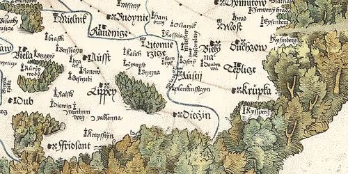 Klaudy\u00e1nova mapa, litom\u011b\u0159ick\u00fd klenot z pokladnice UNESCO (Caf\u00e9 Nobel Litom\u011b\u0159ice)