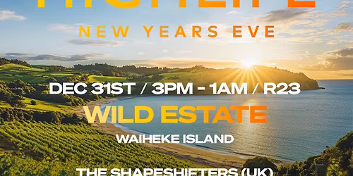 Milk & Sugar @ Highlife NYE @ Waiheke Island, New Zealand