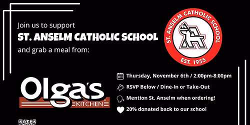 St. Anselm @ Olga\u2019s Kitchen