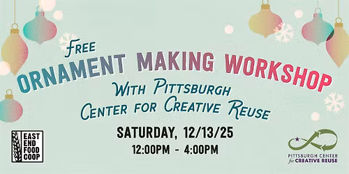 Free Ornament Making Workshop