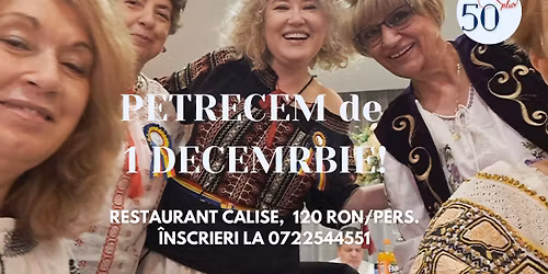 Petrecere de 1 DECEMBRIE 2025!