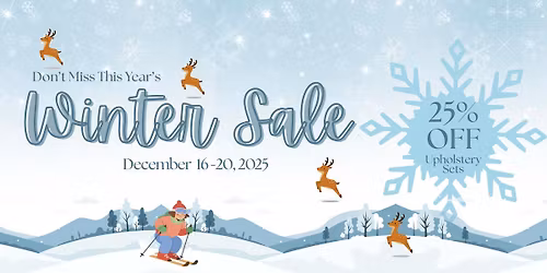 Winter Furniture Sale\u2603\ufe0f\ud83d\udecb\ufe0f
