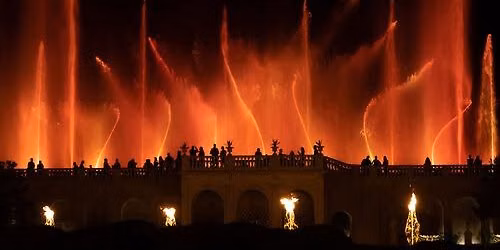 October Illuminated Fountain Performances 