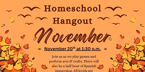 Homeschool Hangout (All Ages)