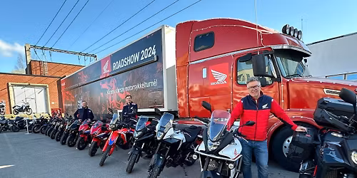 Honda Roadshow hos MCO Vollebekk i Oslo \u2013 Pr\u00f8vekj\u00f8r Honda!