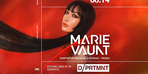 Marie Vaunt inside DPRTMNT