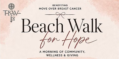 Beach Walk for Hope