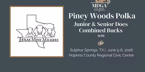 Live Show - Texas Mini Milkers - Piney Woods Polka