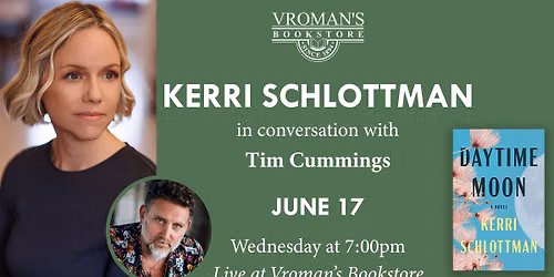 Kerri Schlottman, with Tim Cummings, discusses & signs Daytime Moon