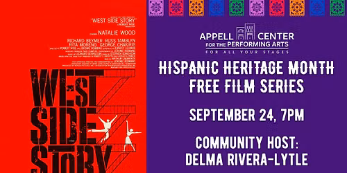 CapFilm: WEST SIDE STORY (1961) ~ Free Hispanic Heritage Month Film Series