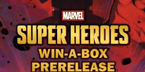 MTG Marvel Super Heroes WIN-A-BOX Prerelease