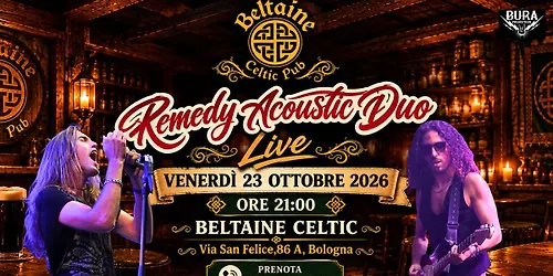 Remedy Acoustic Duo Live Beltaine Celtic Pub