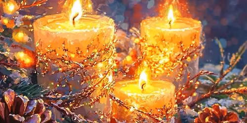 Een winters droom , solstice viering.