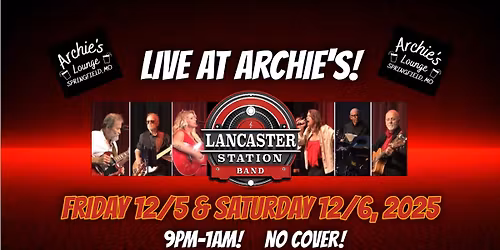 Lancaster Station Live at Archie's!