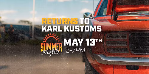 Summer Nights \/\/ May 13th