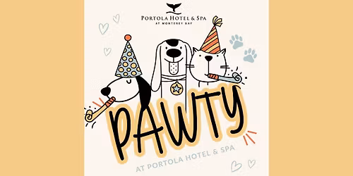 An AFRP PAWTY! With Portola Hotel & Spa and Tito's Beverages!