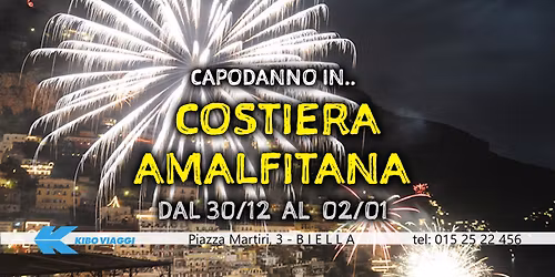 Capodanno in costiera Amalfitana