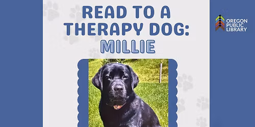 Read to a Therapy Dog: Millie