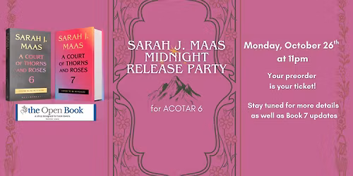 Sarah J. Maas Midnight Release Party