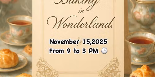 Baking in Wonderlands 2 year anniversary celebration 