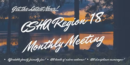 Region 18 Monthly Meeting