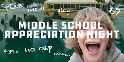 Middle School Appreciation Night vs Marion Berries